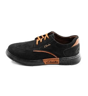 کفش اسپرت Clarks مردانه مشکی بندی مدل 41322